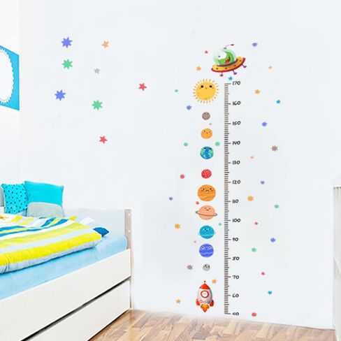 ملصق حائط لمخطط نمو الارتفاع، مسطرة ارتفاع ارتفاع الصاروخ، مسطرة لقياس ارتفاع الأطفال، ملصقات جدارية لقياس ارتفاع المسطرة، ملصقات جدارية لقياس نمو الأطفال in Kuwait
