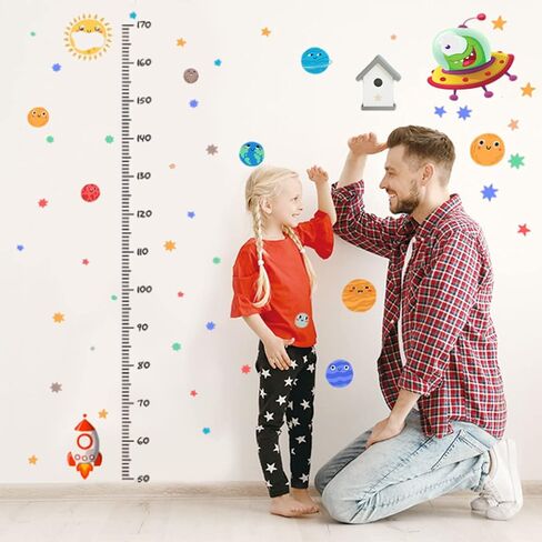 ملصق حائط لمخطط نمو الارتفاع، مسطرة ارتفاع ارتفاع الصاروخ، مسطرة لقياس ارتفاع الأطفال، ملصقات جدارية لقياس ارتفاع المسطرة، ملصقات جدارية لقياس نمو الأطفال in Kuwait