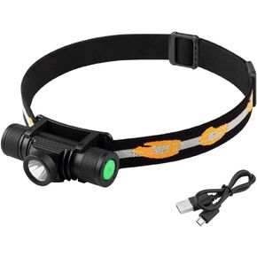 TANSOREN LED Headlamp Flashlight Zoom able USB Rechargeable Waterproof in Kuwait