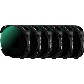 مجموعة فلاتر ND/PL من مينجفين متوافقة مع كاميرا جو برو هيرو 11 هيرو 10 بلاك هيرو 9، CPL/ND4/ND8/ND16/ND32/ND64، مجموعة فلتر عدسة مستقطبة بكثافة محايدة لكاميرا الاكشن in Kuwait