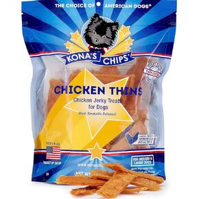 KONA'S CHIPS Chicken Thins; Chicken Jerky Dog Treats in Saudi Arabia