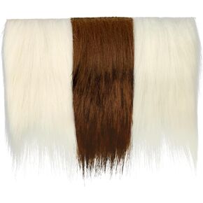 Lakebellen Streamer Fur Faux Bucktail Hair for Fly Tying Artificial Craft Fur Long Strand Bass Jigs Fly Fishing Tying Materials 3 PCS 3 Colors in Saudi Arabia