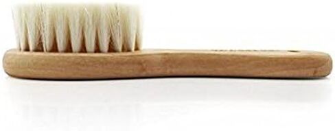 Haakaa Wooden Baby Hairbrush with Natural Goat Wool Bristles 1 pk in Saudi Arabia
