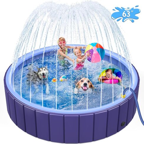 Pawtners Foldable Dog Splash Pool in Kuwait