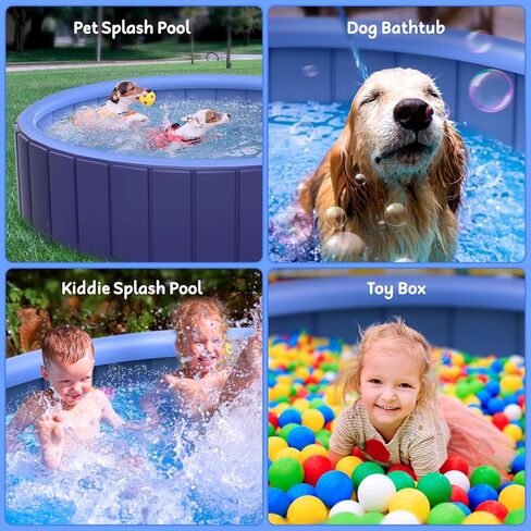 Pawtners Foldable Dog Splash Pool in Kuwait