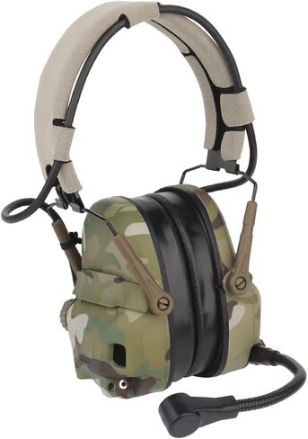 Tactical Headset Hunting Shooting Noise Reduction Headset for OPS Core ARC and Wendy M-LOK Helmet Head Mounted 2 in 1 GEN 6 in Saudi Arabia