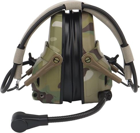 Tactical Headset Hunting Shooting Noise Reduction Headset for OPS Core ARC and Wendy M-LOK Helmet Head Mounted 2 in 1 GEN 6 in Saudi Arabia
