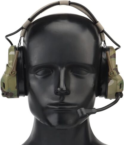 Tactical Headset Hunting Shooting Noise Reduction Headset for OPS Core ARC and Wendy M-LOK Helmet Head Mounted 2 in 1 GEN 6 in Saudi Arabia