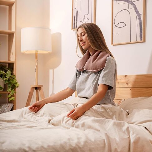 ZenRest الحنطة السوداء العلاج الساخن/البارد وسادة العلاج الرقبة تدفئة الميكروويف وسادة التدفئة الجسم التفاف (أكوا) in Saudi Arabia
