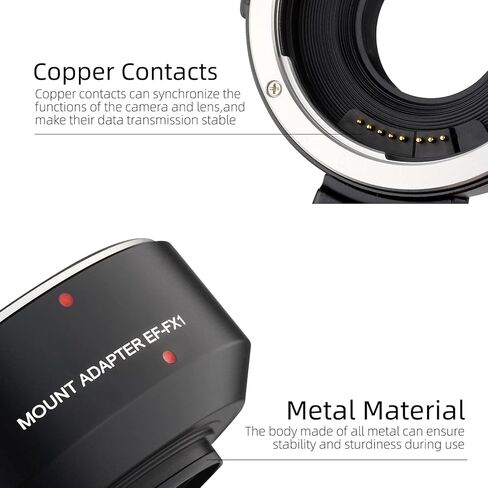 محول عدسة CANMEELUX محول حلقة التركيز التلقائي للعدسة لكاميرا Canon EF/EFS تحويلة إلى Canon EOS M1 M2 M3 M5 M6 M10 M50 M100 (EF-EOSM) in Kuwait