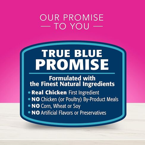 Blue Buffalo True Solutions Hairball Control Natural Adult Dry Cat Food, Chicken 11-lb in Kuwait