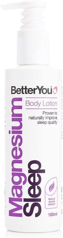 BetterYou Magnesium Sleep Body Lotion - Relaxing Body Lotion - Magnesium Body Cream WIth Lavender And Chamomile Blend - Sore Muscle Relief - 6.08 oz in Saudi Arabia