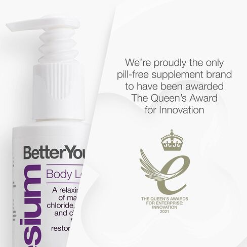 BetterYou Magnesium Sleep Body Lotion - Relaxing Body Lotion - Magnesium Body Cream WIth Lavender And Chamomile Blend - Sore Muscle Relief - 6.08 oz in Saudi Arabia