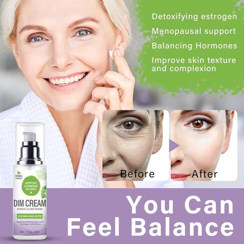 كريم خافت، تخفيف انقطاع الطمث، فترة ما قبل انقطاع الطمث، حب الشباب الهرموني والومضات الساخنة، دعم توازن الاستروجين، كريم موازنة الهرمونات للنساء in Kuwait