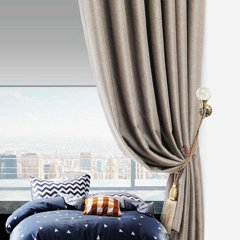 Geritte 2PCS الستار الكريستال الشفاف Holdbacks الحائط شرابة الستار Tieback هوك الستائر Tiebacks هوك الملابس معطف قبعة منشفة شماعات حامل (فضي) in Kuwait