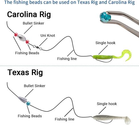QualyQualy Fishing Beads Assorted, Plastic Glass Fishing Beads Red Yellow Mix Color Luminous Glow Fishing Beads 4mm 6mm 6.5mm 8mm 10mm 12mm in Kuwait