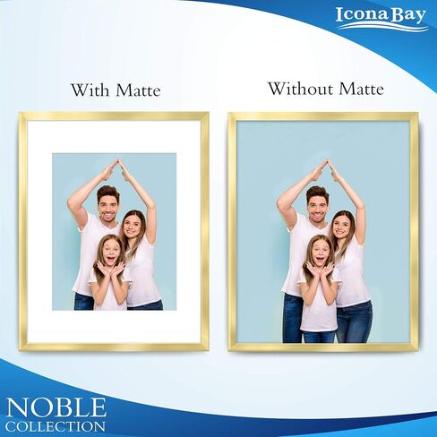 إطارات الشهادات Icona Bay مقاس 8.5 × 11 (أسود، 6 عبوات)، مجموعة إطارات المستندات الاحترافية الحديثة، مجموعة نوبل in Saudi Arabia