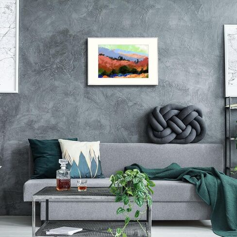 Golden State Art، إطار معدني بإطار دبلوم 11x14 للمستندات والشهادات مقاس 8.5x11، إطار صورة من الألومنيوم مع زجاج حقيقي لعرض الحائط، أسود in Kuwait