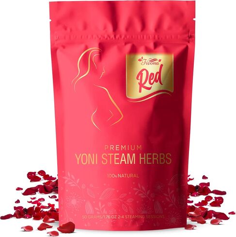 FIVONA Set of 3 Yoni Steaming Herbal Blends for V Steam - Natural Herbal Mix - 100% Pure Organic Blend – V Detox, Cleansing, PH Balance for Women - Revitalizing & Rejuvenating Care - 6 to 12 Sessions in Kuwait