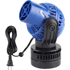 cprosp رأس الطاقة لخزان المياه المالحة 1600 gph، صانع الموجات مع قاعدة مغناطيسية لخزان 47.5-66 جالون، صانع موجة مضخة دوران حوض السمك مع كابل 2 متر، حوض السمك لحركة المياه 2 شوكة، أزرق in Kuwait