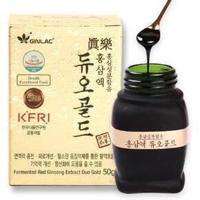 KIM'S TABLE Ginseng, Red Ginseng Extract, Premium Fermented GINLAK Red Ginseng Concentrated 농축액 1.76OZ (50g) 12 mg Ginsenoside Rapid Absorption, Gift for Seniors in Saudi Arabia