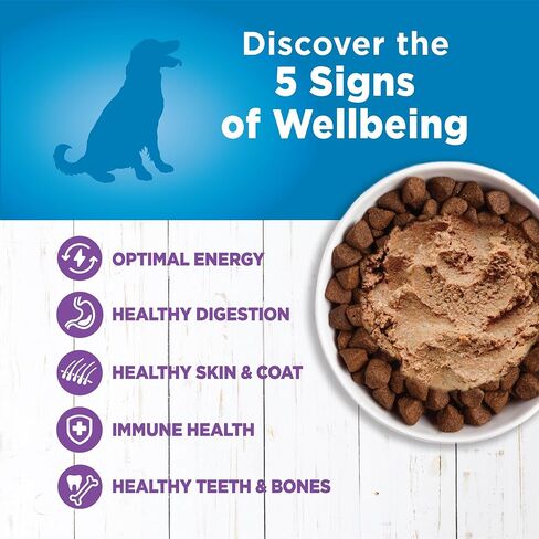 طعام الكلاب من Wellness Simple، خالي من الحبوب الطبيعية، معلب، رطب، ذو مكونات محدودة، السمك الأبيض والبطاطس، علبة 12.5 أونصة (عبوة من 12 قطعة) in Kuwait