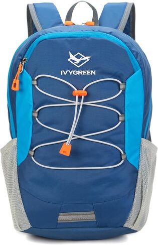 Little Kids Hiking Backpack for Boys or Girls, Small Daypack for Camping or Travel (Blue, Medium) in Saudi Arabia