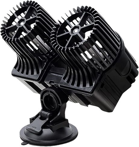 مضخة دوران حوض السمك من Upettools Wavemaker، رأس قوة دوران غاطس يمكن التحكم بها في حوض السمك، كوب شفط قوي، مضخة 4 رؤوس للمياه العذبة والمياه المالحة 48000 لتر/ساعة in Kuwait