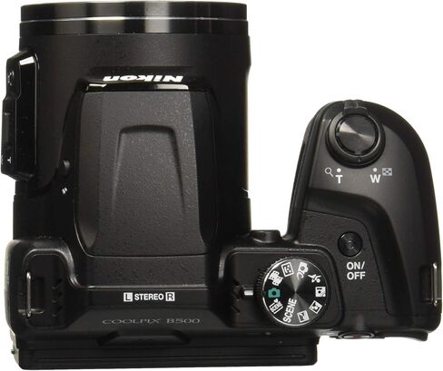 كاميرا نيكون COOLPIX B500 الرقمية بدقة 16 ميجابكسل وتكبير بصري 40x مع واي فاي - أسود (متجدد) in Saudi Arabia