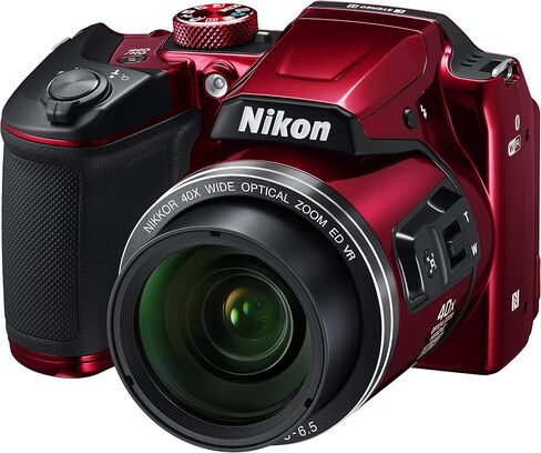 كاميرا نيكون COOLPIX B500 الرقمية بدقة 16 ميجابكسل وتكبير بصري 40x مع واي فاي - أسود (متجدد) in Kuwait