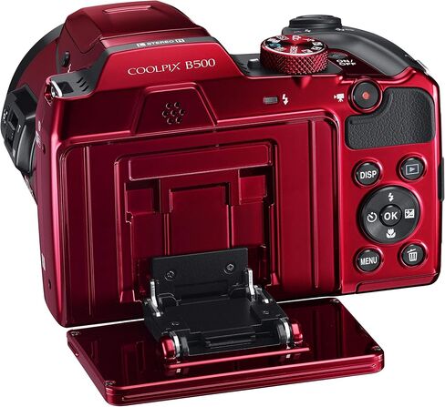 كاميرا نيكون COOLPIX B500 الرقمية بدقة 16 ميجابكسل وتكبير بصري 40x مع واي فاي - أسود (متجدد) in Kuwait
