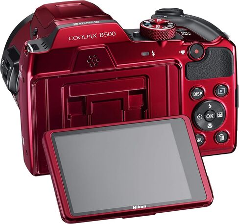 كاميرا نيكون COOLPIX B500 الرقمية بدقة 16 ميجابكسل وتكبير بصري 40x مع واي فاي - أسود (متجدد) in Kuwait