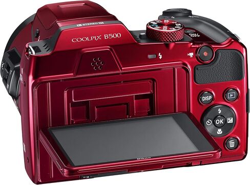 كاميرا نيكون COOLPIX B500 الرقمية بدقة 16 ميجابكسل وتكبير بصري 40x مع واي فاي - أسود (متجدد) in Kuwait