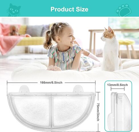 3 عبوات من المرشحات البديلة لنافورة الحيوانات الأليفة للمضخات اللاسلكية وموزع المياه للقطط ونافورة المياه للكلاب WF20/CF20، مرشحات بديلة لنظام الترشيح الثلاثي in Kuwait