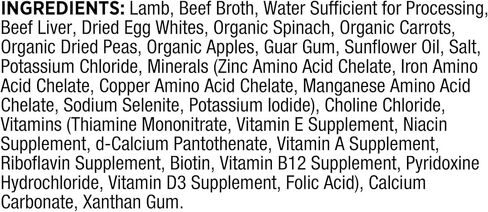 Castor & Pollux Pristine Grain Free Small Breed Grass-Fed Lamb Stew Canned Dog Food, (12) 3.5oz cans in Kuwait