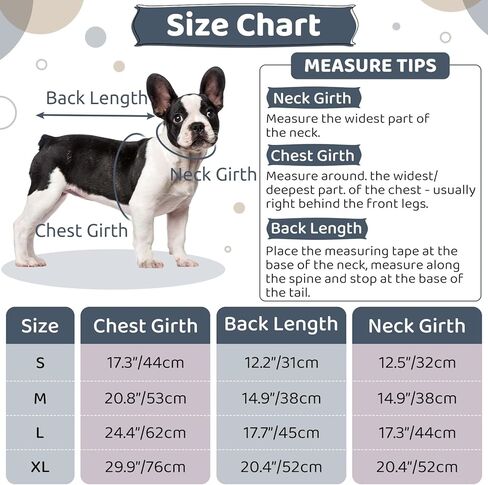 Queenmore Dog Pjs، بيجامة للكلاب الكبيرة، ملابس قطنية ناعمة للكلاب المتوسطة والقطط، سترة جرو للكلاب الصغيرة (رمادي، XL) in Kuwait