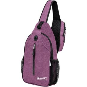 Carrywell (Not Made In China) Sling Pack, Crossbody, Small Daypack For Travel, Hiking, Anti-Theft Chest Bag, Lightweight in Kuwait