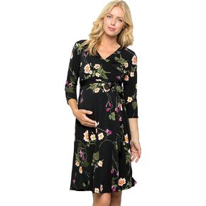 My Bump Women's Floral Maternity Dress(Made in USA) in Kuwait