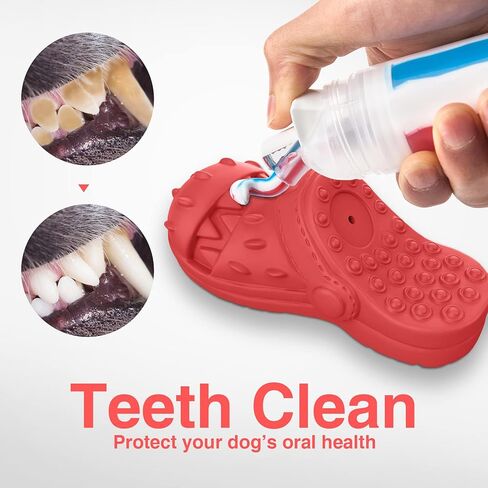 IZETIANZHE Indestructible Dog Toys, Dog Toys for Aggressive Chewers, Tough Durable Dog Chew Toys for Medium/Large Dogs/Heavy Duty Dog Toys (Slipper-Blue) in Kuwait