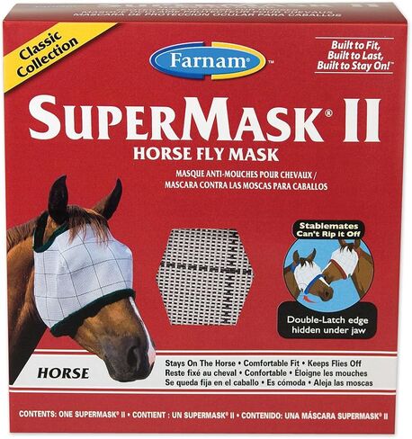 Supermask Ii Classic Horse Fly Mask Without Ears in Saudi Arabia