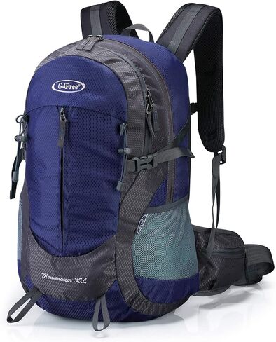 G4Free 35L Hiking Backpack Water Resistant Outdoor Sports Travel Daypack Lightweight with Rain Cover for Women Men in Saudi Arabia