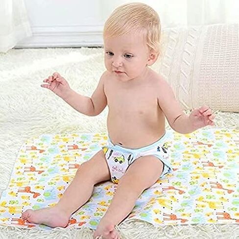 وسادة تغيير الحفاضات المحمولة المقاومة للماء لتغيير الحفاضات، مقاس كبير، متعددة الوظائف [المنزل والسفر] سجادة في أي مكان، سرير اللعب، عربة الأطفال، غطاء مرتبة السيارة in Kuwait