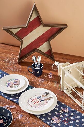 مجموعة أدوات المائدة الفضية للأطفال من أنوفا 6 قطع من الفولاذ المقاوم للصدأ 3 × شوك، 3 × ملاعق عشاء مقبض بلاستيكي، أواني الأطفال الصغار بدون سكاكين، للأطفال والرضع خالية من مادة BPA - نجوم منقطة in Kuwait