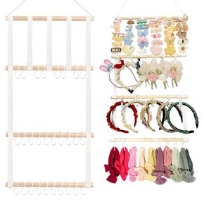 PENKYSAIR Headband Holder for Girls Bow Holder for Baby Bow Organizer Baby Girl Hair Accessories Organizer Girl Nursery Decor Wall Decor Room Decor in Kuwait