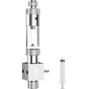 ZRDR CO2 Regulator Aquarium 12V DC CO2 Solenoid Pressure Adjustable, Bubble Counter with Check Valve, Aquarium Co2 System CGA320 Side Open Cylinder……