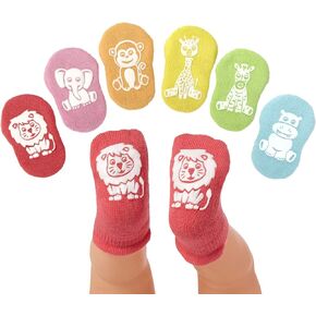LA ACTIVE Anole Newborn & Infant Baby Socks - Ankle Girls Boys with Soft Cotton Cushion