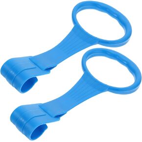 ibasenice 1 Pair cot Baby playpen Cribs Baby Items Infant Crib Pull Rings Baby Crib Hanging Rings Baby Bed Pull Rings Supplies The Fence Safety Ring Exercise Ring Dedicated Toddler