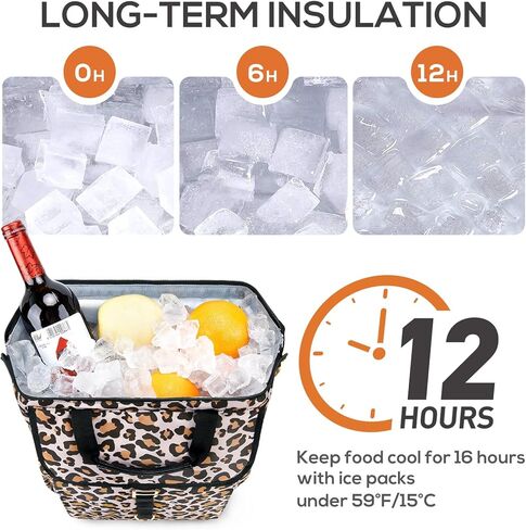 TOURIT Cooler Backpack 26 Cans Lightweight Insulated Backpack Cooler Leak-Proof for Women Men Picnics, Camping, Hiking, Beach, Trip in Kuwait