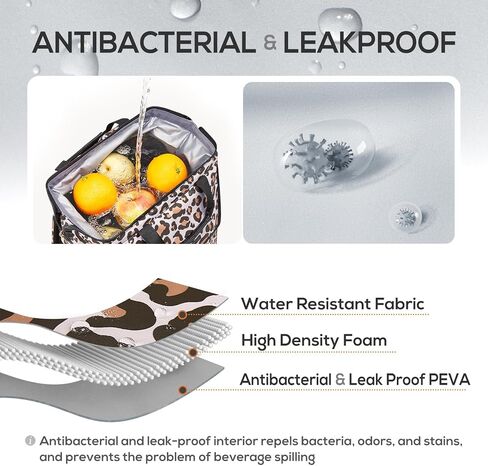 TOURIT Cooler Backpack 26 Cans Lightweight Insulated Backpack Cooler Leak-Proof for Women Men Picnics, Camping, Hiking, Beach, Trip in Kuwait