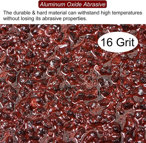 HARFINGTON 50pcs 24 Grit Aluminum Oxide Resin Fiber Discs 5"x7/8" Metal Sanding Grinding Discs for Angle Grinding Machine Polishing and Grinding Metals, Wood, and Fiberglass in Kuwait